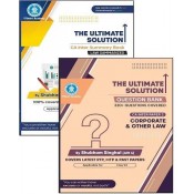 V'smart Academy's Corporate & Other Law Summary Book & Question Bank for CA Inter May 2023 Exam by CA. Shubham Singhal
